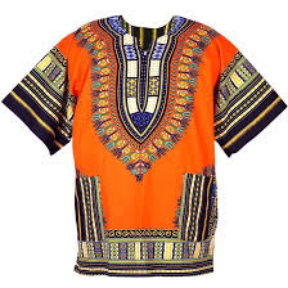 African print shirt